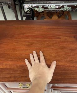 Kệ Tivi Gỗ Gụ Trơn 217 x 82 x 48 cm