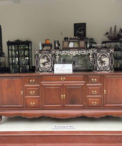 Kệ Tivi Gỗ Gụ Trơn 217 x 82 x 48 cm