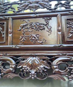 Tủ Bày Đồ Trúc Cỡ Đại Có Kính