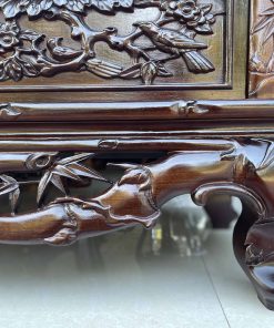 Tủ Bày Đồ Trúc Cỡ Đại Có Kính