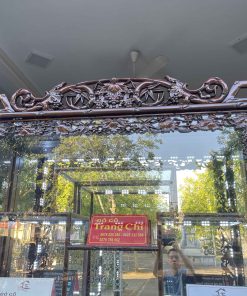 Tủ Bày Đồ Trúc Cỡ Đại Có Kính