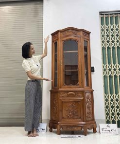 Tủ Góc 60 Gỗ Gõ Đỏ