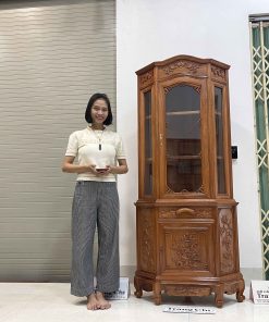 Tủ Góc 60 Gỗ Gõ Đỏ