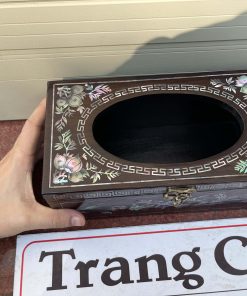 Hộp Đựng Giấy Khảm Cẩn Ốc