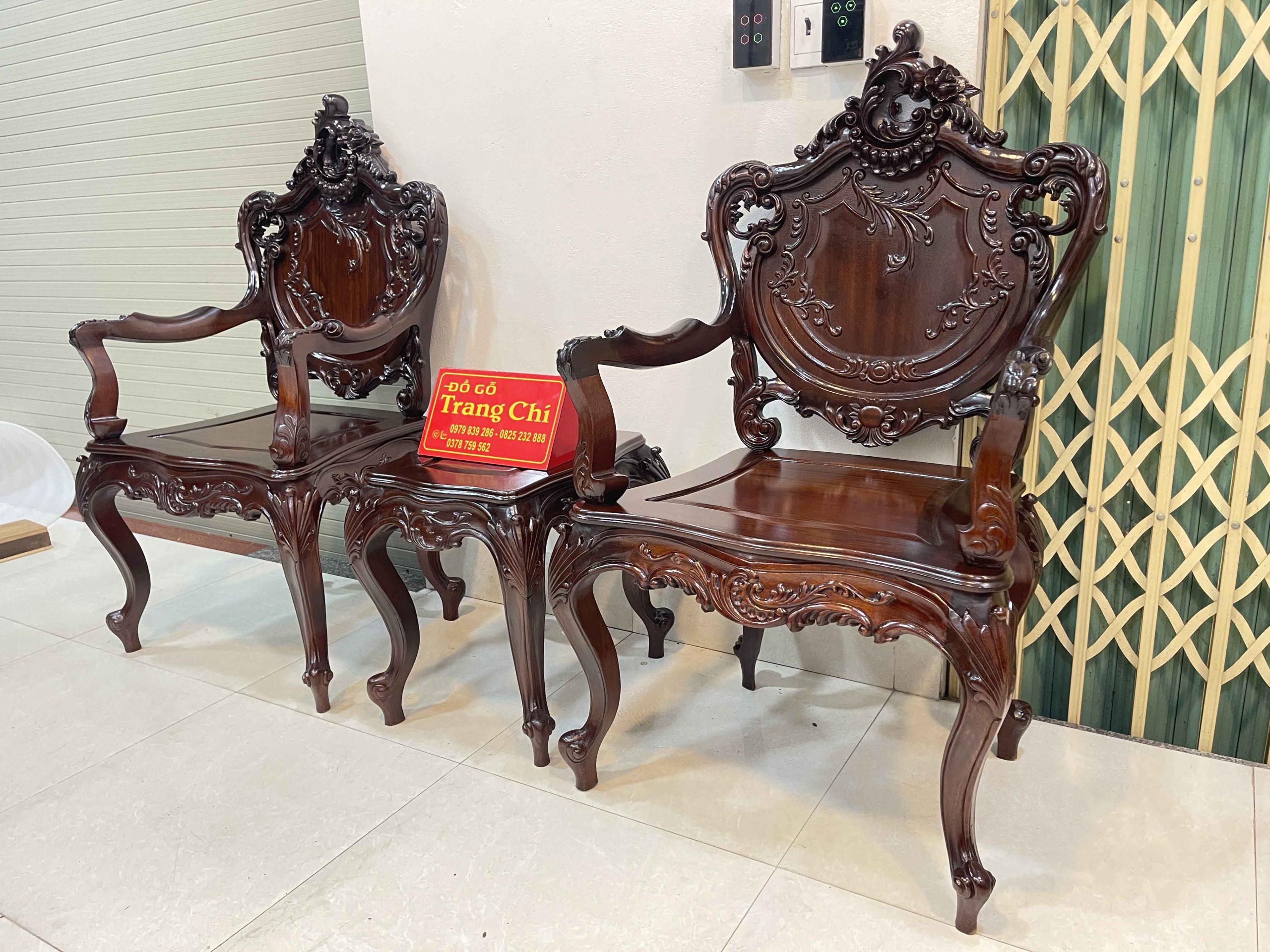 Bộ Louis Pháp 6 Món Chạm 2 Mặt