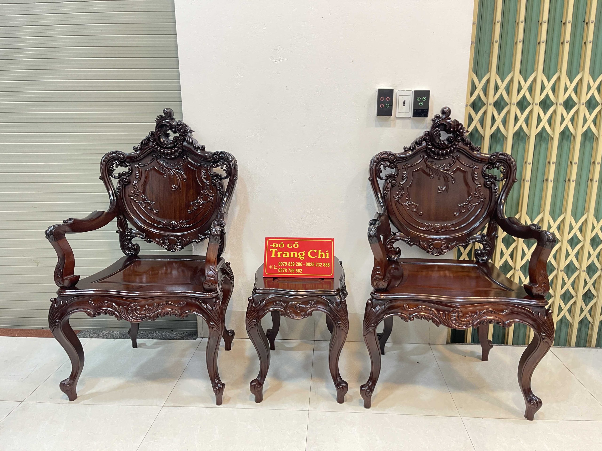 Bộ Louis Pháp 6 Món Chạm 2 Mặt