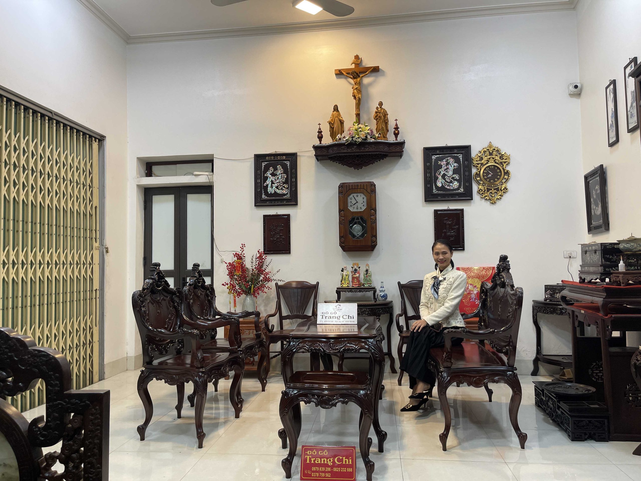 Bộ Louis Pháp 6 Món Chạm 2 Mặt