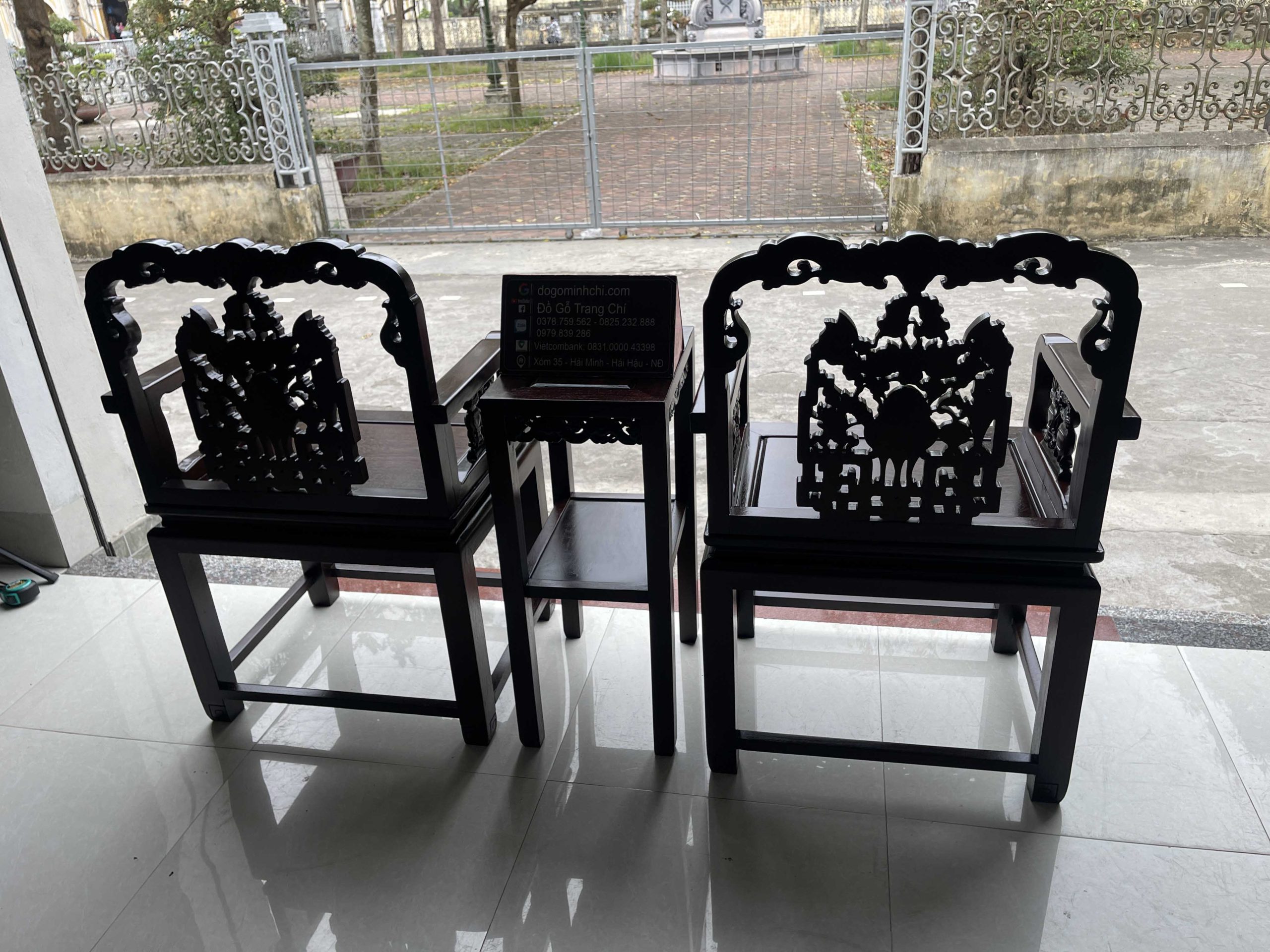 Bộ Bàn Ghế Vách Dơi 7 Món Hàng Dày (1) Bộ Bàn Ghế Vách Dơi 7 Món Hàng Dày