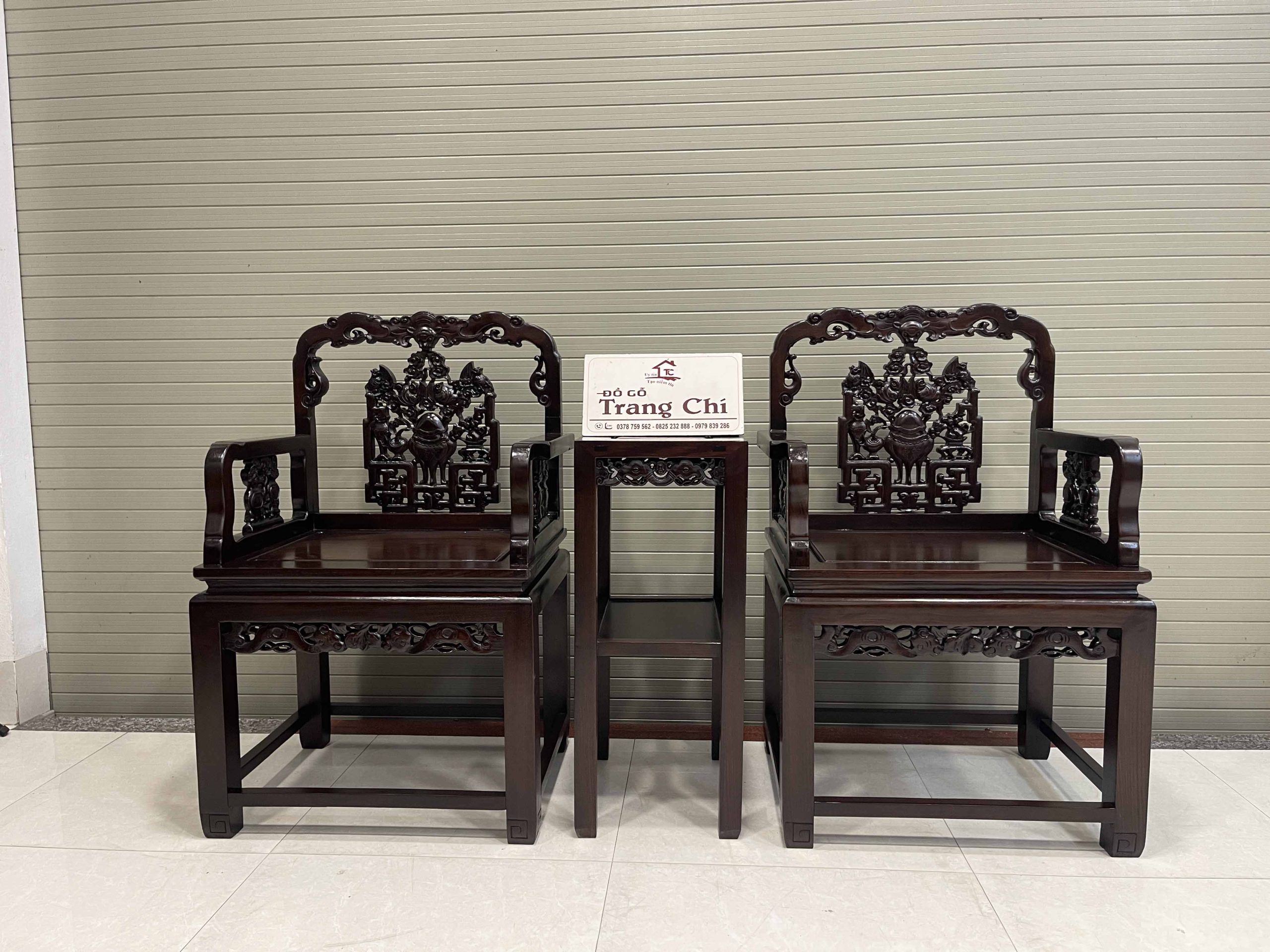 Bộ Bàn Ghế Vách Dơi 7 Món Hàng Dày (24) Giá Kê Đĩa Sứ Đường Kính Từ 10 cm đến 100 cm