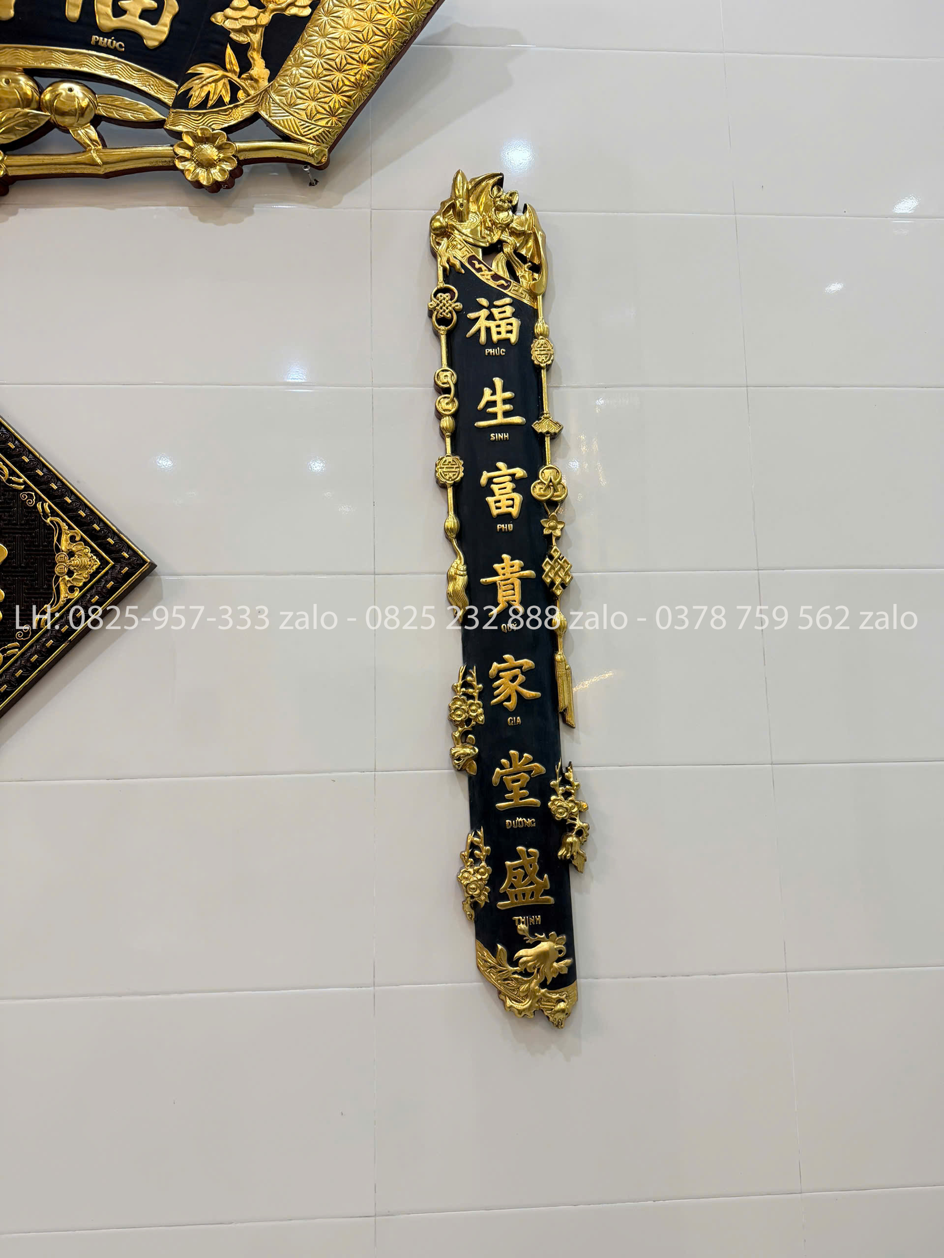 Bộ Cuốn Thư Câu Đối Phúc Mãn Đường