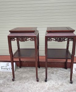 Cặp đôn vuông cao 79,5 mặt vuông 36 cm