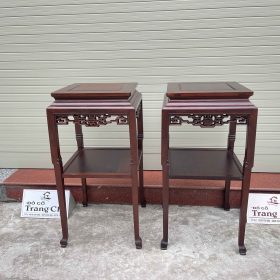 Cặp đôn vuông cao 79,5 mặt vuông 36 cm