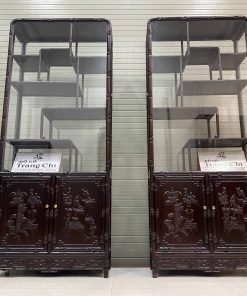 Cặp Tủ Bày Đồ Nhỏ 169,5 x 70 x 28 cm