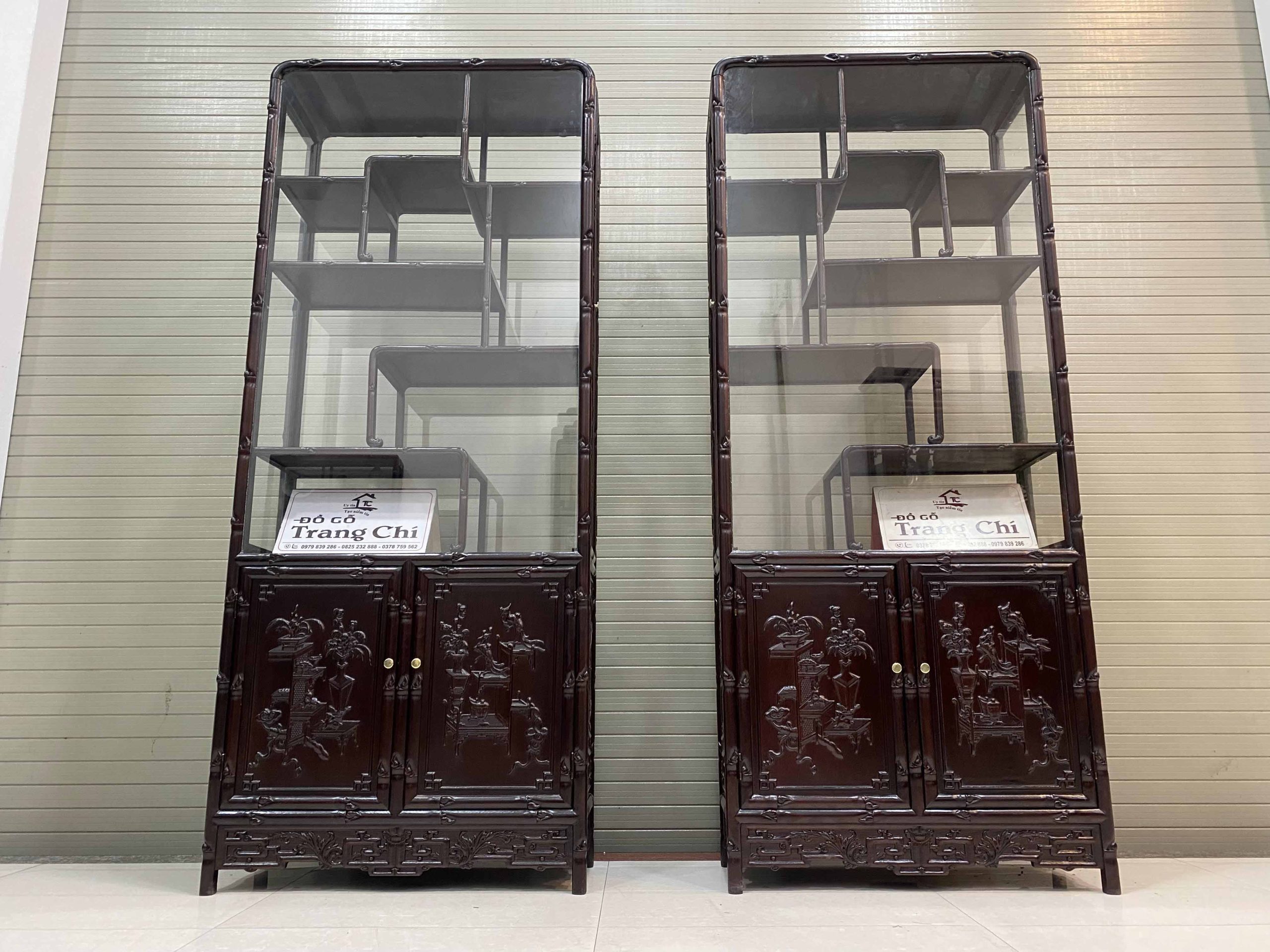 CặpTủ Bày Đồ Nhỏ 169,5 x 70 x 28 cm (4) Cặp Tủ Bày Đồ Nhỏ 169,5 x 70 x 28 cm
