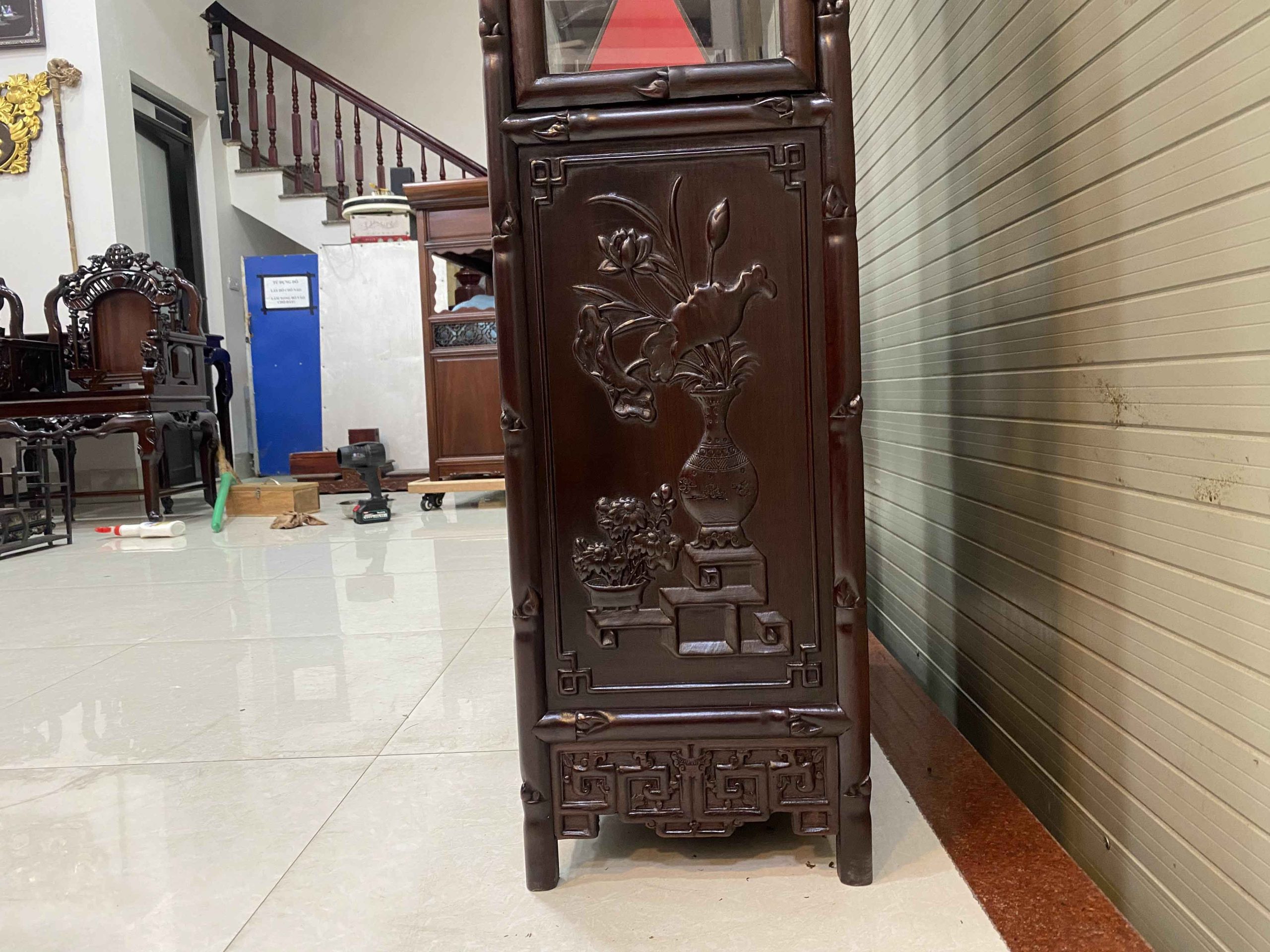 Cặp Tủ Bày Đồ Nhỏ 169,5 x 70 x 28 cm