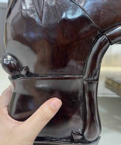 Giường Ba Thành Chạm Trúc Tựa Móc