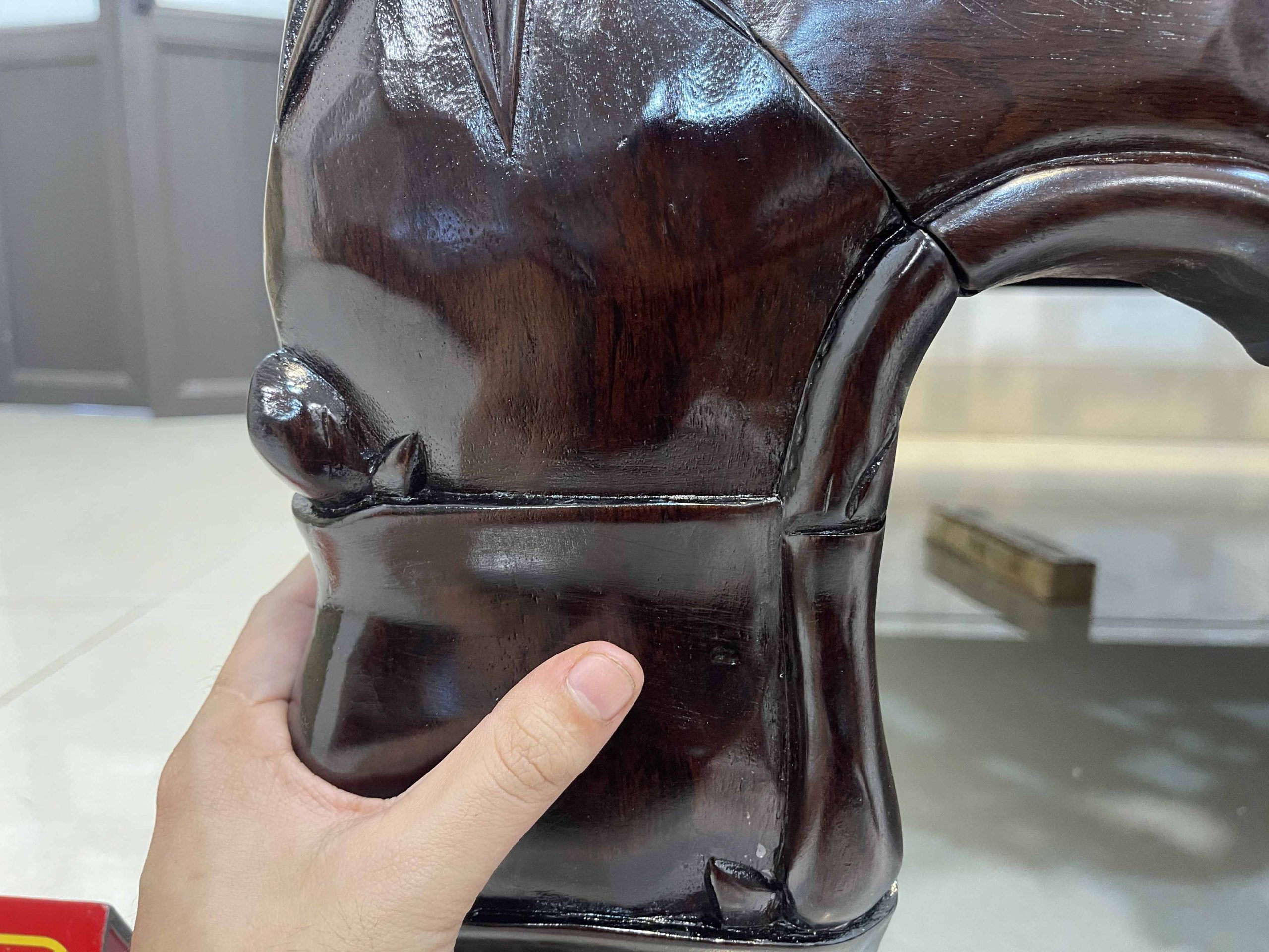 Giường Ba Thành Chạm Trúc Tựa Móc (6) Giường Ba Thành Chạm Trúc Tựa Móc