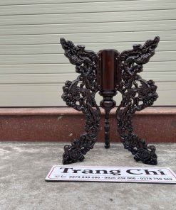 Mẫu Chò 3 Chân Chạm Long Ly Quy Phụng