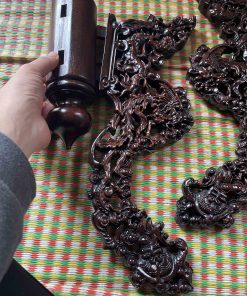 Mẫu Chò 3 Chân Chạm Long Ly Quy Phụng