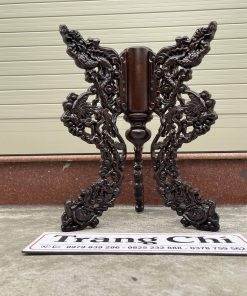 Mẫu Chò 3 Chân Chạm Long Ly Quy Phụng