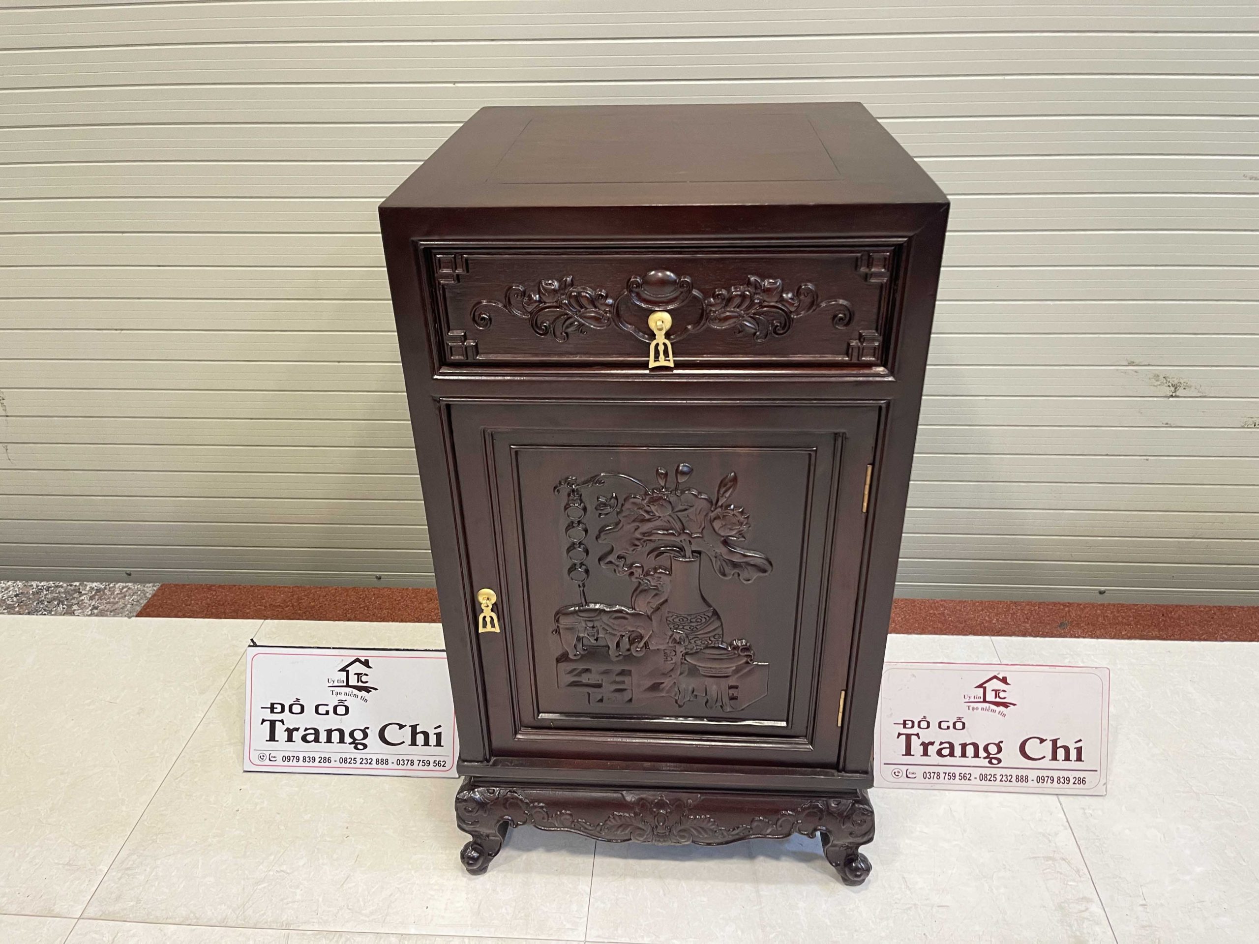 Mẫu Tủ Táp Kê Đồ Đựng Đồ Gỗ Gụ