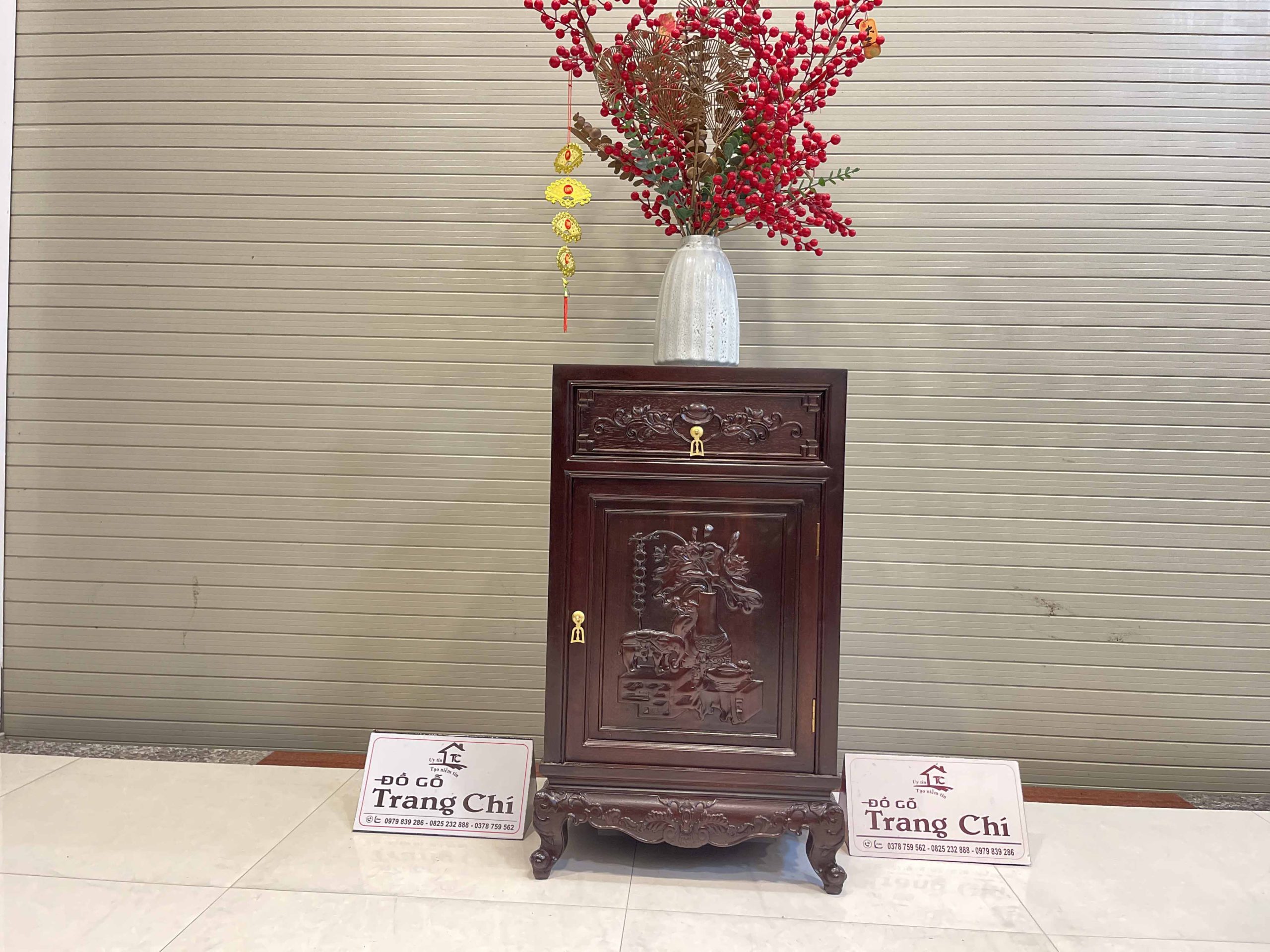 Mẫu Tủ Táp Kê Đồ Đựng Đồ Gỗ Gụ (13) Mẫu Tủ Táp Kê Đồ Đựng Đồ Gỗ Gụ