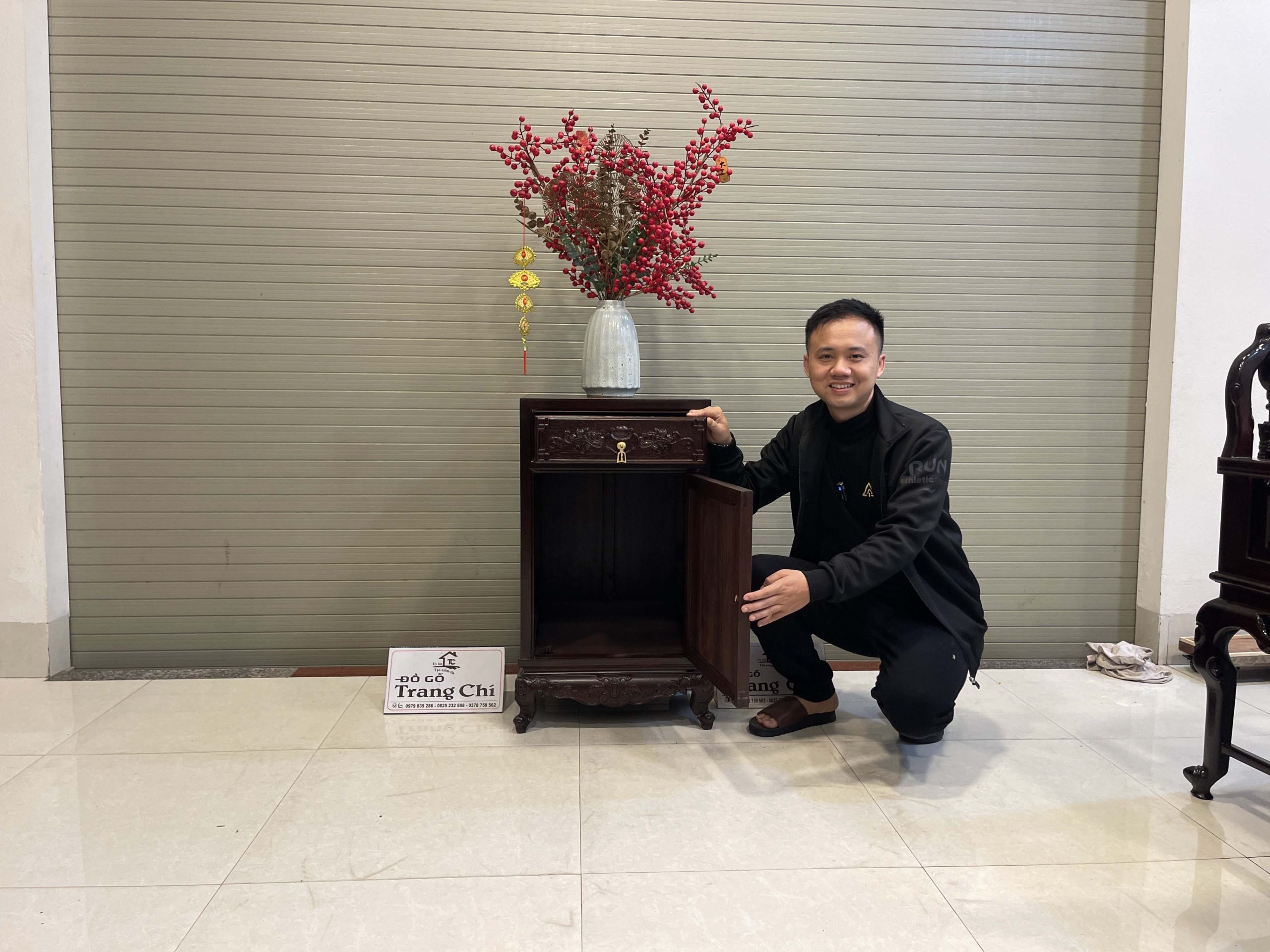 Mẫu Tủ Táp Kê Đồ Đựng Đồ Gỗ Gụ