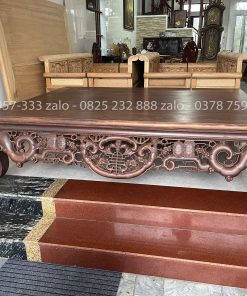 Sập Ngũ Phúc Chân Hươu Gỗ Gụ Quảng Bình
