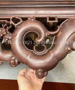 Sập Ngũ Phúc Chân Hươu Gỗ Gụ Quảng Bình