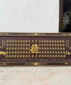 Tranh Chữ Bách Đức 100 Chữ