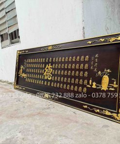 Tranh Chữ Bách Đức 100 Chữ