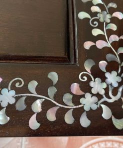 Văn Kỷ Khảm Gỗ Gụ 35 x 25 cm