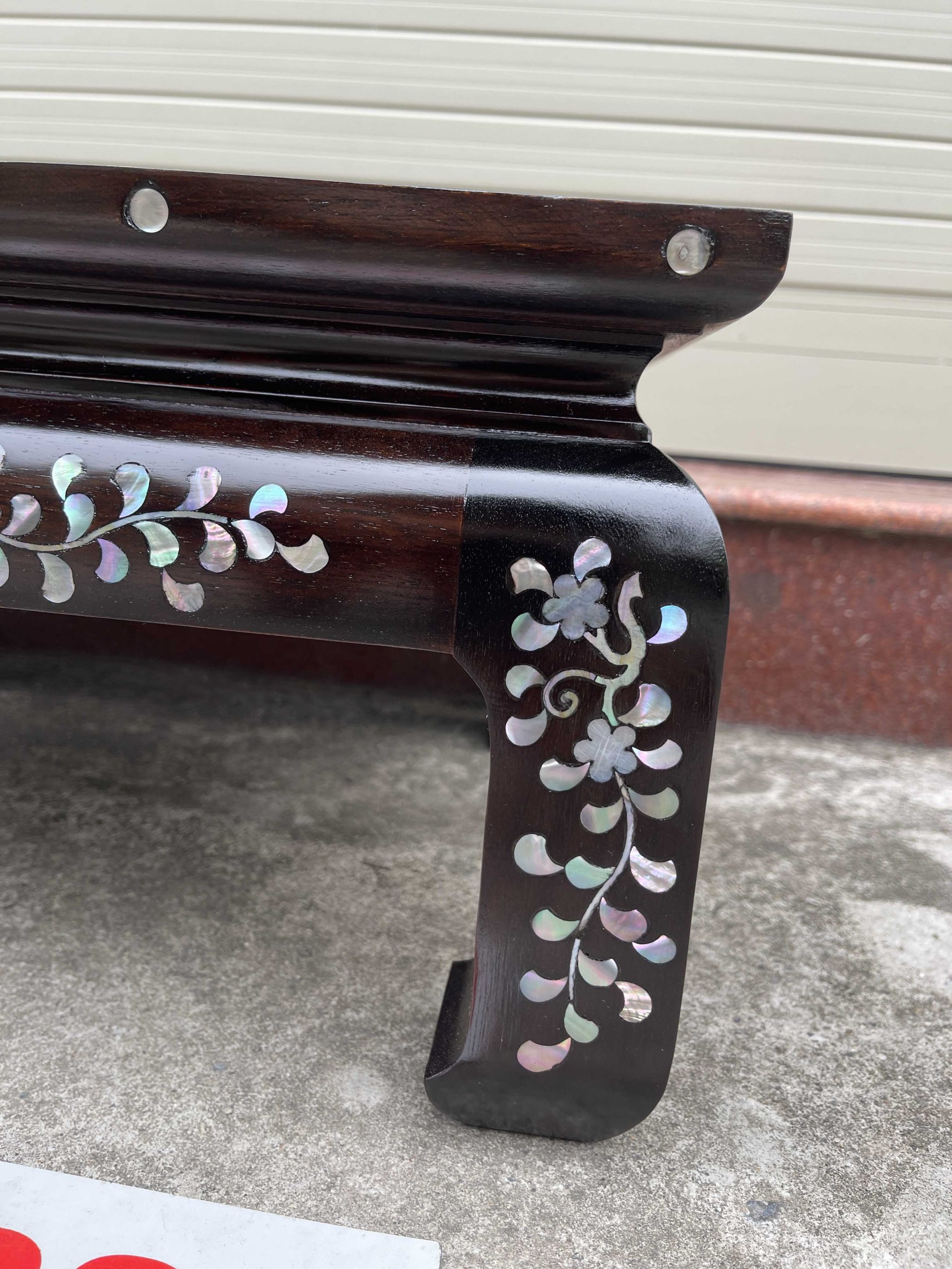 Văn Kỷ Khảm Gỗ Gụ 35 x 25 cm