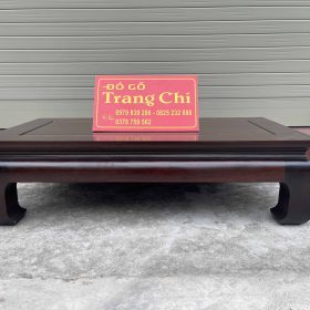 Báo Giá Bàn Trà Gỗ Gụ Làm Theo Kích Thước