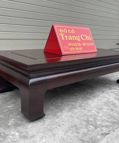 Báo Giá Bàn Trà Gỗ Gụ Làm Theo Kích Thước