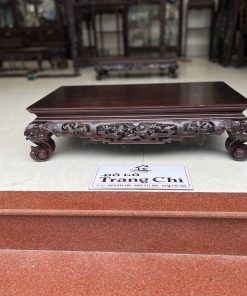 Bàn Trà Chân Qùy Chạm Sen Vịt