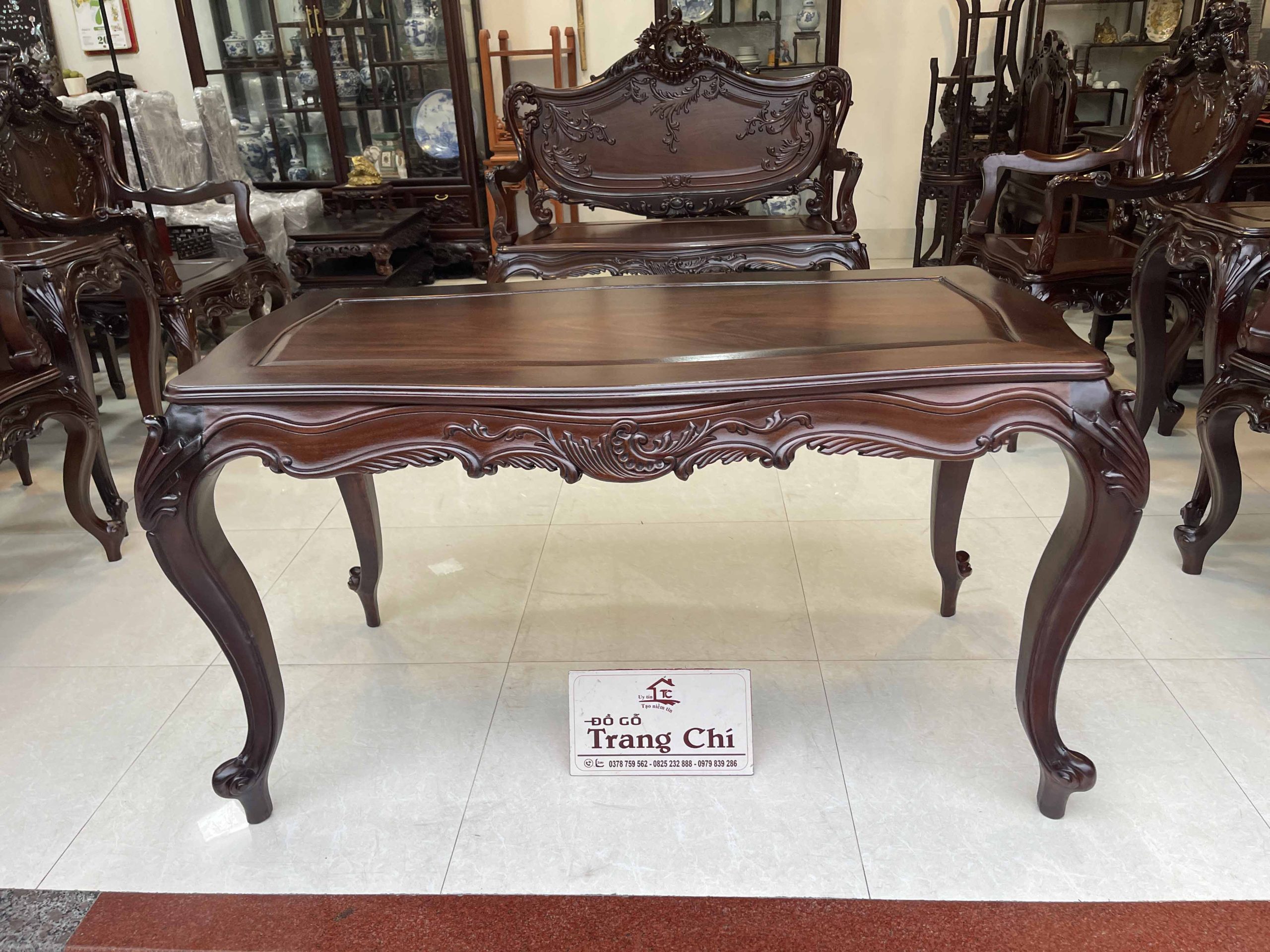 Bộ Ghế Louis Chạm 2 Mặt (61) Bộ Ghế Louis Chạm 2 Mặt