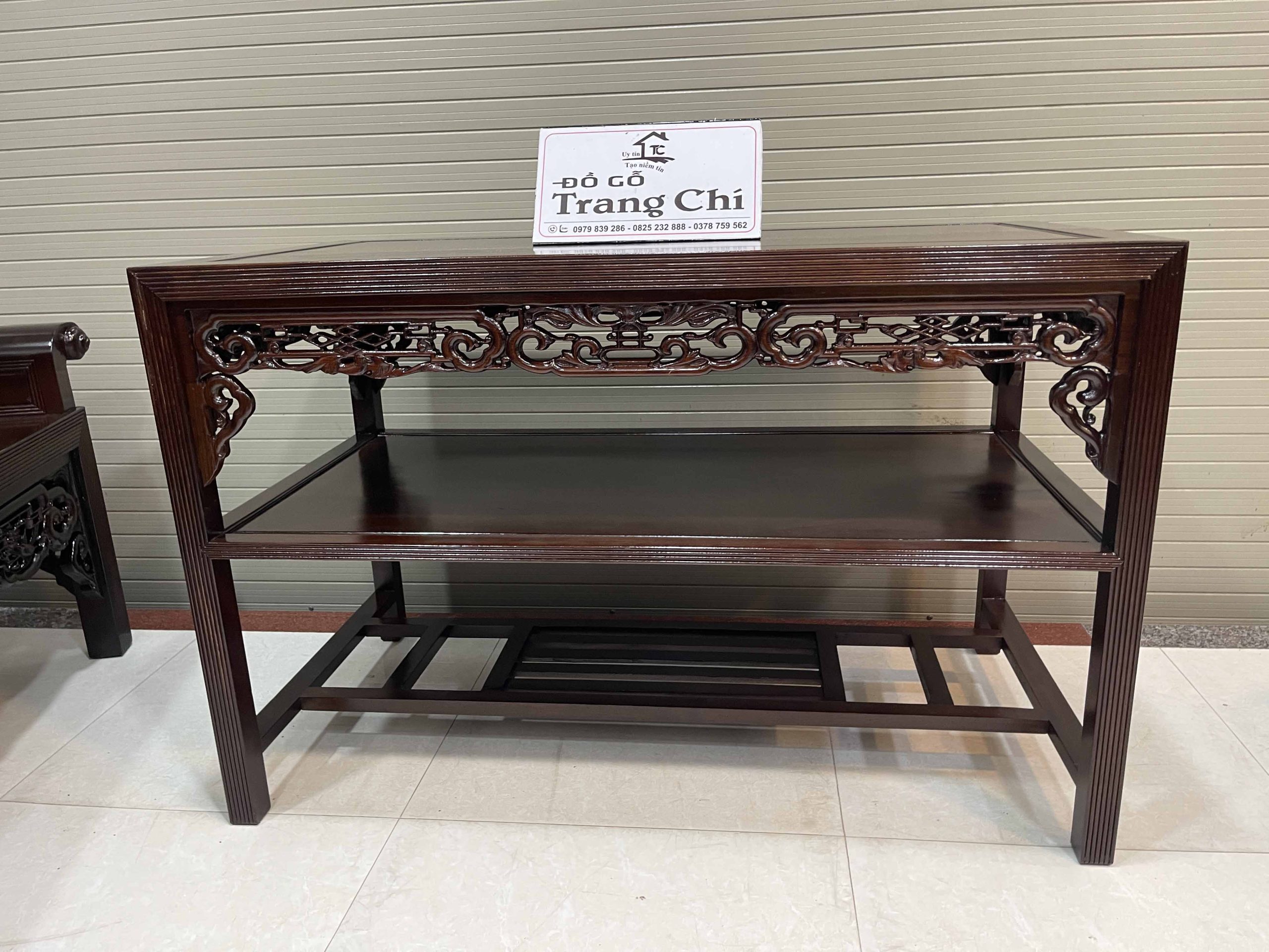 Bộ Trường Kỷ Vai Cuốn Gồm 4 Món