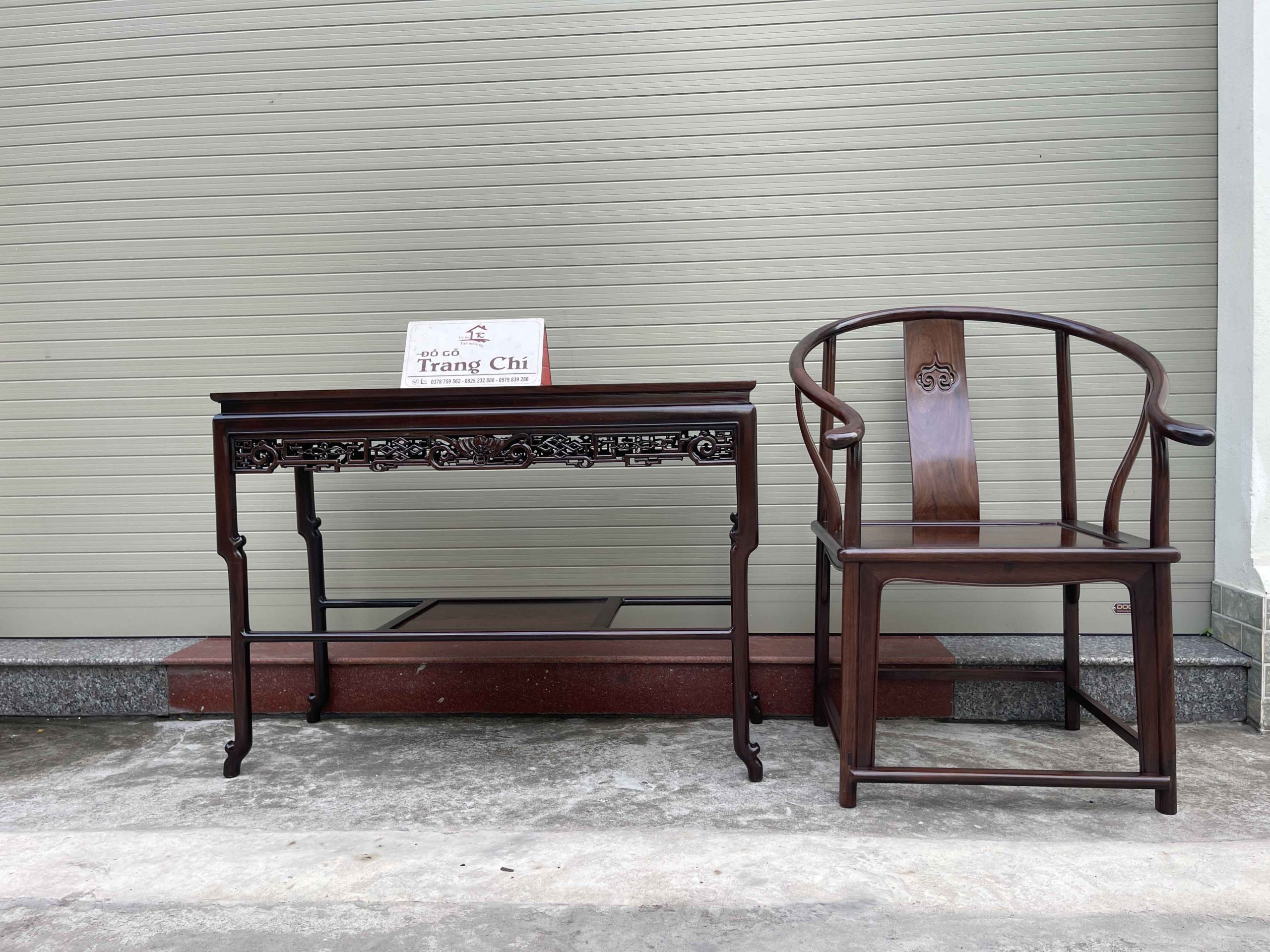 Bộ Bàn Làm Việc Ghế Minh Trọc