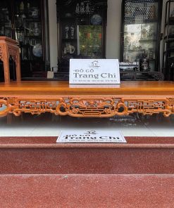 Bàn Trà Ngũ Phúc Chân Qùy 120 x 60 cm