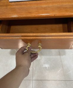 Kệ Bày Đồ Trơn Gỗ Gụ Màu Sáng