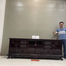 Mẫu Kệ Tivi 217 Gỗ Gụ