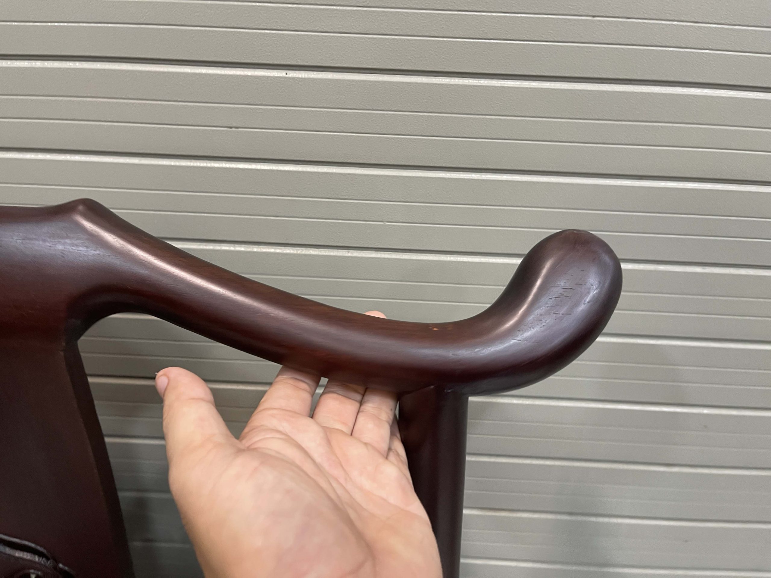 Bộ Ghế Tai Quan 3 Món Gỗ Gụ