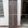 Cặp Câu Đối Cúc Trúc Gỗ Lim
