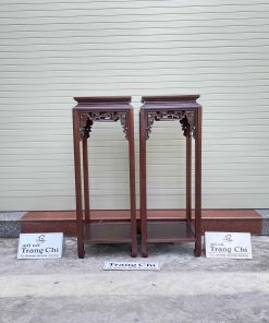 Cặp Đôn Triện Vuông Cao 107 x Mặt 36,5 Cm