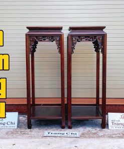 Cặp Đôn Triện Vuông Cao 107 x Mặt 36,5 Cm