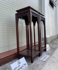 Cặp Đôn Triện Vuông Cao 107 x Mặt 36,5 Cm