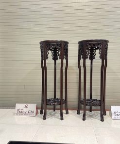Cặp Đôn Tròn Triện Cao 100 Đường Kính 39,5 cm