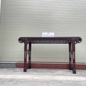 Mẫu Bàn Chuông Bày Đồ Dáng Cuốn