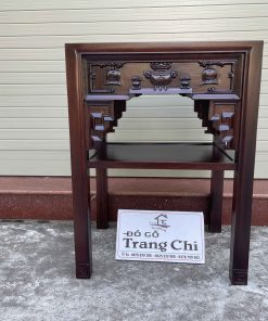 Mẫu Đôn Gỗ Gụ Chạm Cổ Đồ